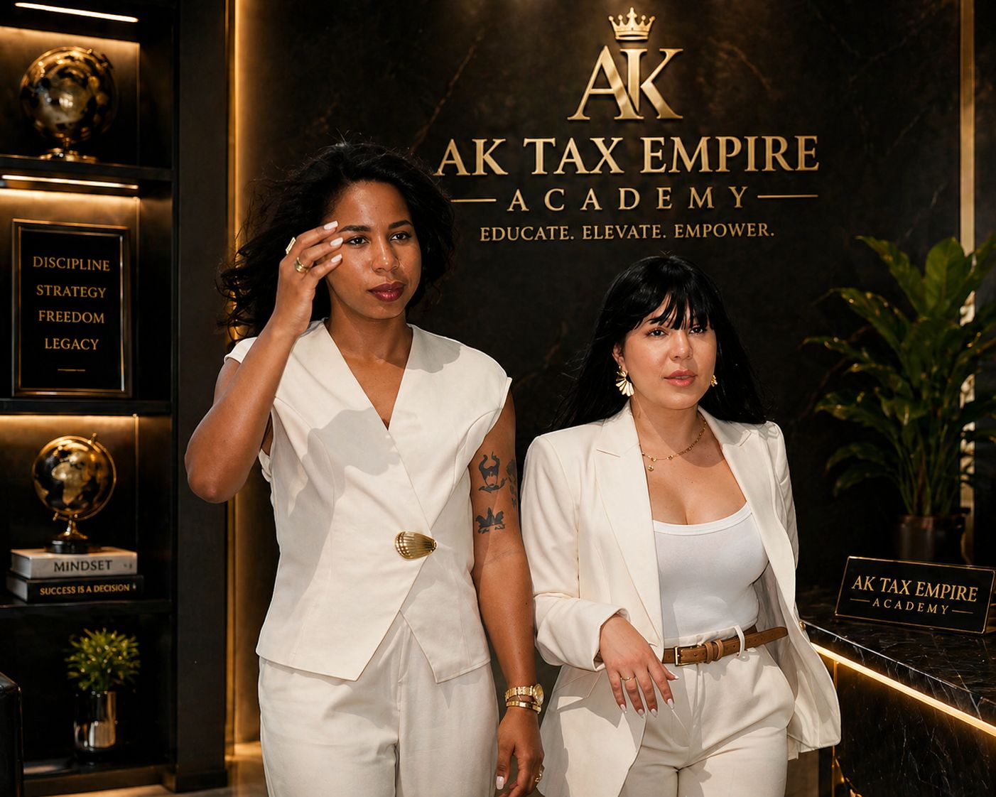 AK Tax Empire Academy — fundadoras